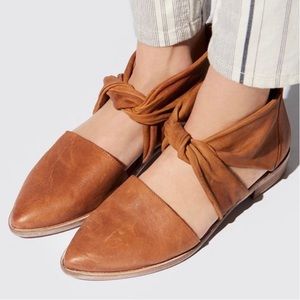 Free People Sierra Nevada Flats Leather Sz 37